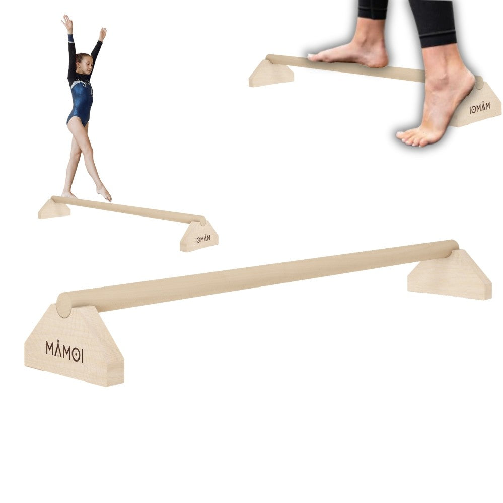 MAMOI 100 cm balance beam, balance stones, balance beam, balance stones for children and adults.-0