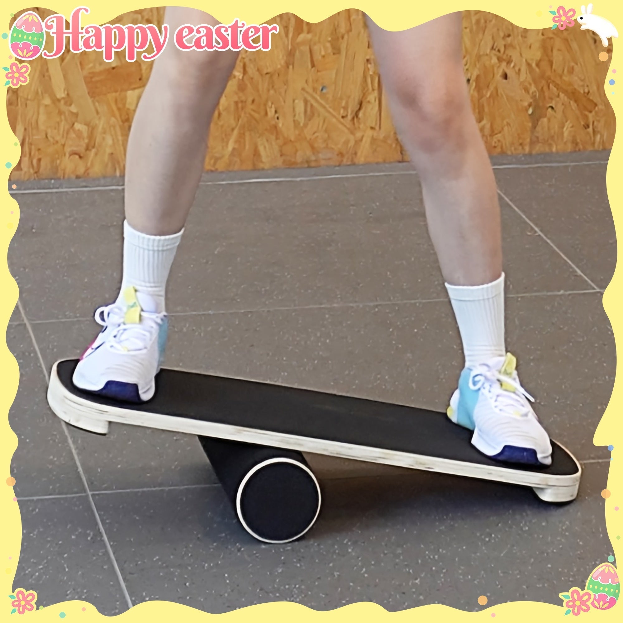 Wooden Surf Balance Board for Core Training-1